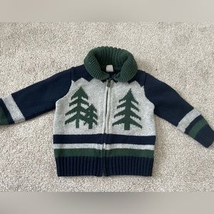 Baby Gap zip up sweater